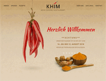 Tablet Screenshot of khim.at